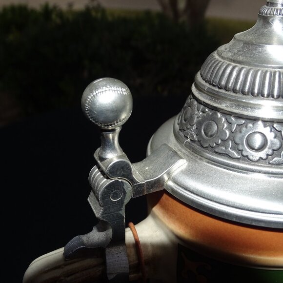 Norman Rockwell The Baseball Dugout Stein Saturday Evening Post - Picture 13 of 14